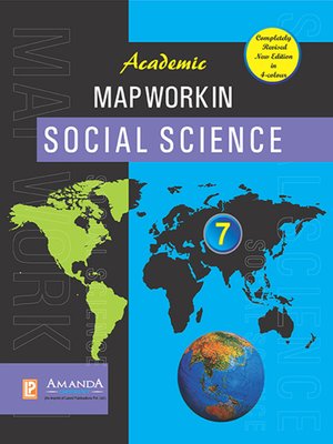 cover image of Academic Map Work in Social Science Class 7